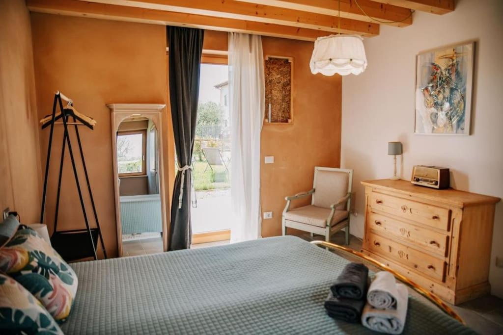 Country Apartment, Near Bardolino And Lazise Calmasino 外观 照片